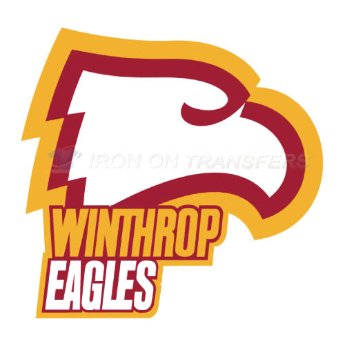 Winthrop Eagles Iron-on Stickers (Heat Transfers)NO.7016